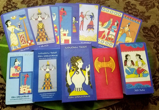 Minoan Tarot Deck & Book Set